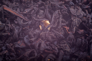 Heap of forest fruits tea