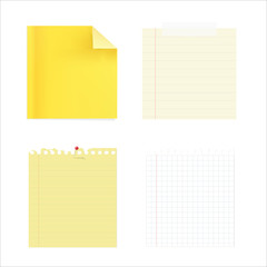 Сollection Of Note Papers