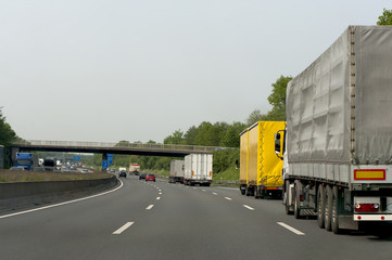 Autobahn Verkehr