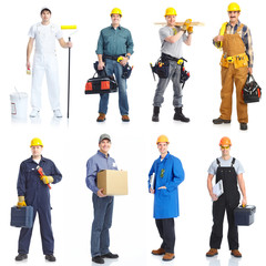 Contractors workers people.