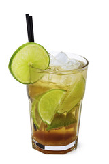 Glass caipirinha