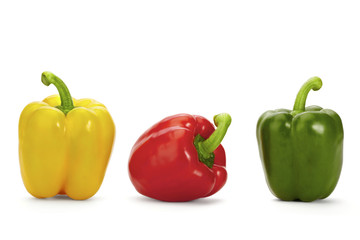 Three paprika / pepper