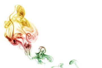 Coloured smoke