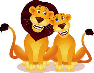 Lion couple