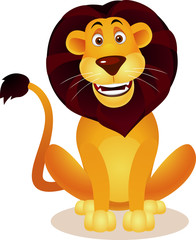 Fototapeta premium Lion cartoon