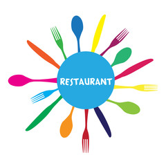 Fototapeta na wymiar Restaurant Catering Logo