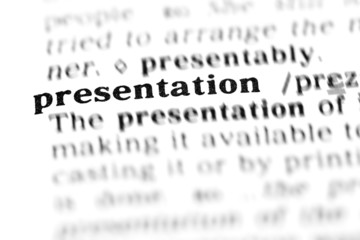 presentation (the dictionary project)