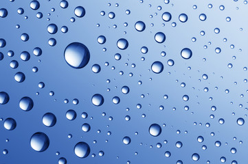 Water drops background