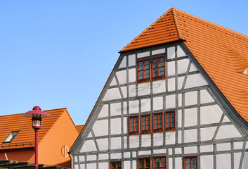 Grossraeschen Fachwerkhaus - Grossraeschen half-timber house 01