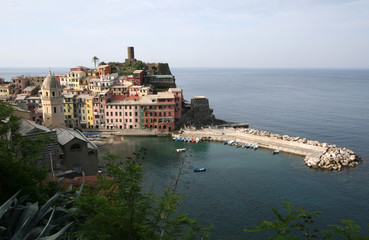 Vernazza à la lumière du matin.