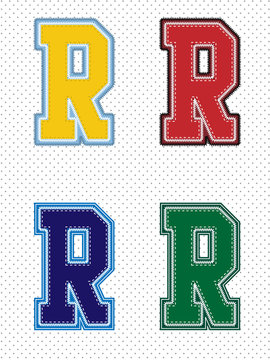 Vector Alphabet - Tackle Twill