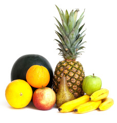 Fototapeta na wymiar different fruits