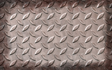 grunge aluminum plate metal texture and background