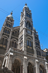 Santisimo Sacramento church facade at Buenos Aires