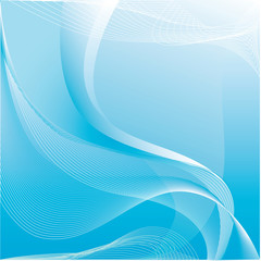 Abstract background in blue