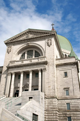 Fototapeta na wymiar Saint Joseph Oratory in Montreal