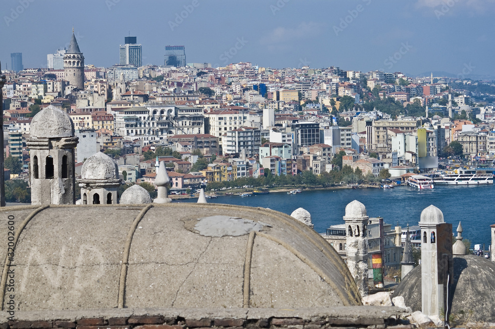 Wall mural bosphorus crossing istanbul