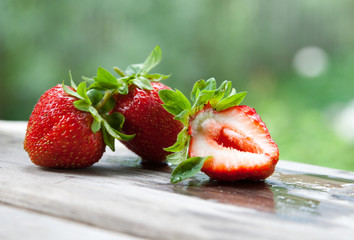 Fresh strawberries