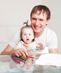 father and daughter