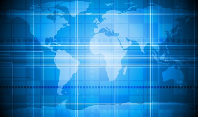 Abstract technical background