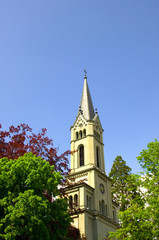 Fototapeta na wymiar Stephanskirche in Konstanz, Bodensee, Deutschland