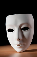 Masks with theatre concept