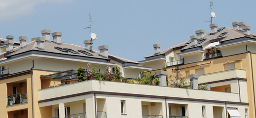 houses under construction