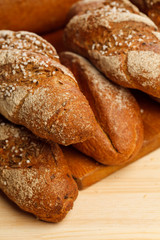 Assorted bread