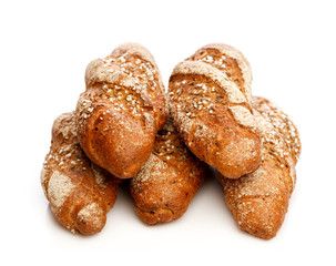 Isolated breads