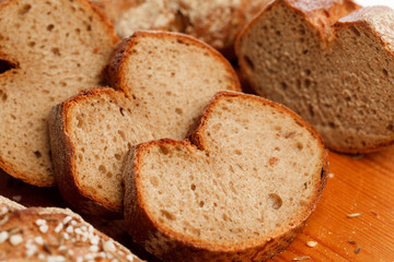 Assorted bread
