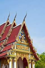 Fototapeta premium beautiful thai style temple