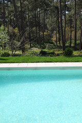 View of swimming-pool water
