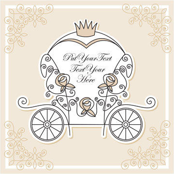 Download 205 Best Cinderella Carriage Invitation Images Stock Photos Vectors Adobe Stock
