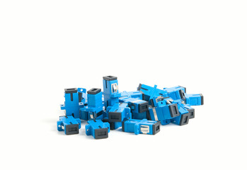 Obraz premium SC sockets for optical cross.