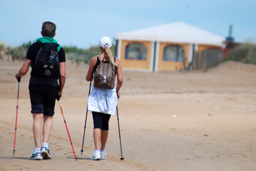 CAMINATA, PLAYA, ANDALUCÍA, CÁDIZ