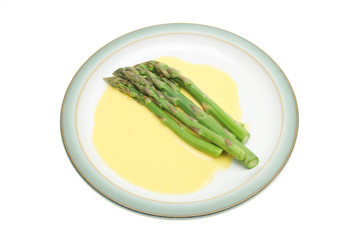 Asparagus in sauce