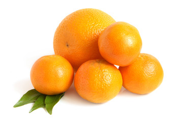 Orange and tangerines