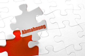 Abmahnung