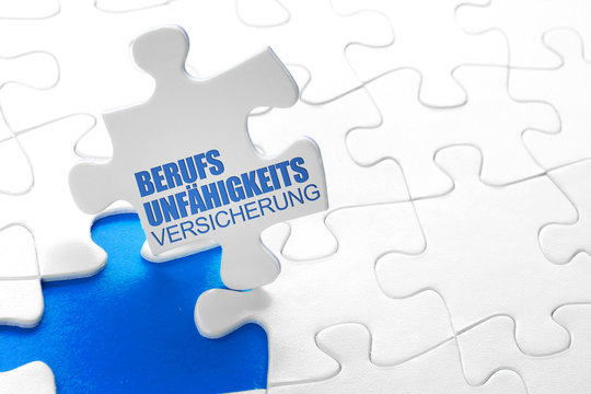 Beruftsunf&auml;higkeitsversicherung