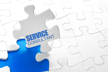 Fototapeta premium Service Consultant