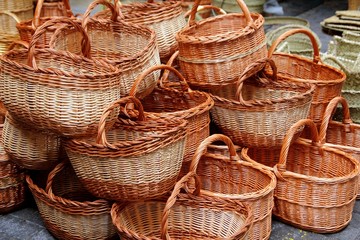 Basketry basketwork Spain enea esparto basket
