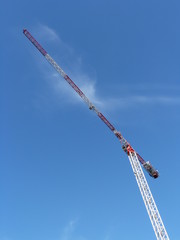 Kran auf Baustelle