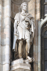 Obraz premium Martyr - Saint Domninus in Milan cathedral
