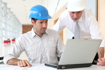 Architects working on planning