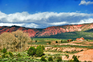 Landscape of Utah state. USA