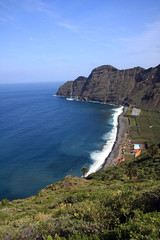 Landscape on La Gomera, Canary island,Spain - obrazy, fototapety, plakaty