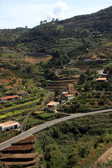 Landscape on La Gomera, Canary island,Spain