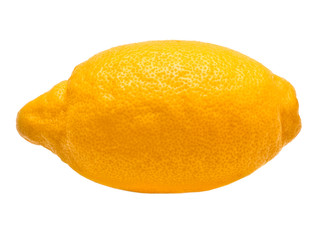 Lemon isolated on white background