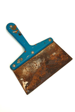 Old used spattle
