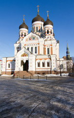 Fototapeta premium Catedral de Alexander Nevski (Tallinn)